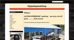 Desktop Screenshot of lilypadspeedshop.nl